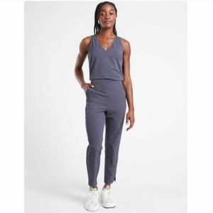 Athleta Brooklyn Textured Jumpsuit 0